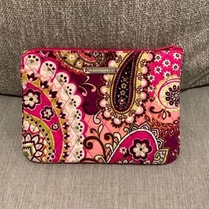 Vera Bradley Cosmetic Pouch “Very Berry Paisley”